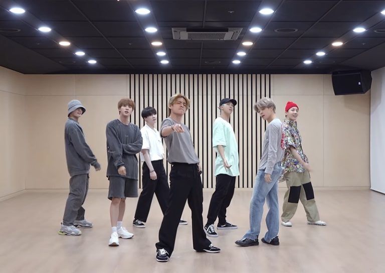 bts,dynamiteダンス練習