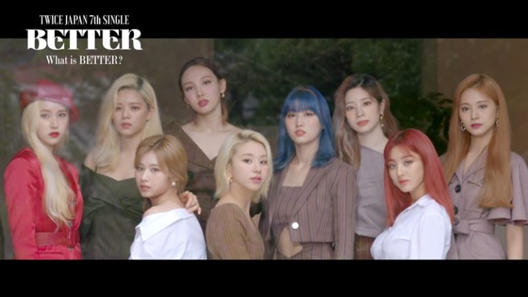 TWICE 日本7thシングル「Better」、ジャケット撮影映像公開