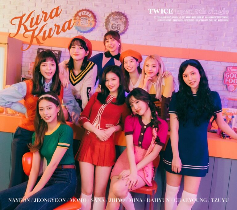 「TWICE」日本新曲「Kura Kura」ジャケット写真公開
