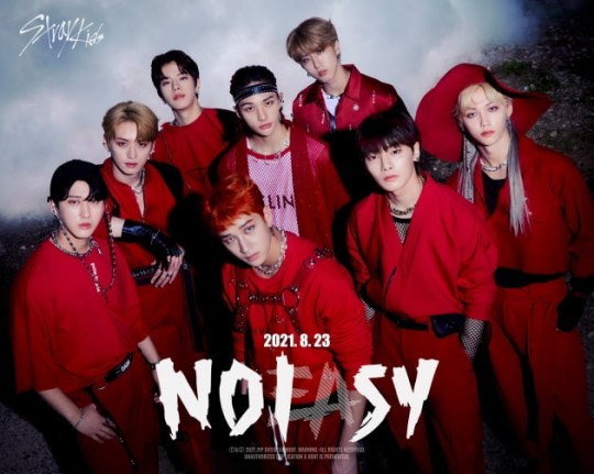 Stray Kids「NOEASY」出荷110万枚突破、JYP史上初ミリオン - デバク