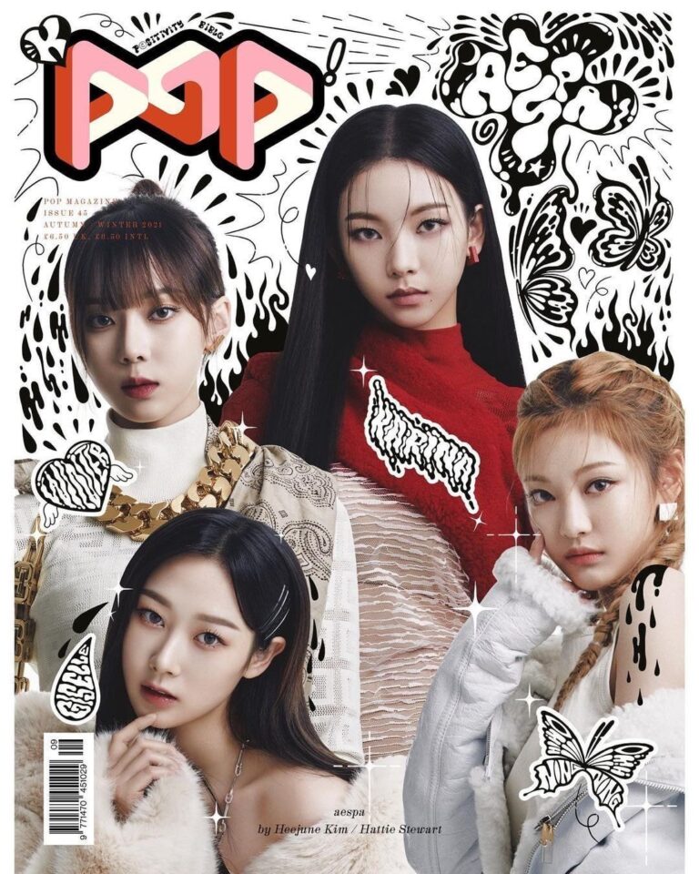 「aespa」英雑誌「POP」に登場、写真公開