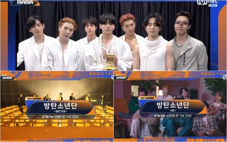 「2021 MAMA」受賞者一覧：BTS大賞オールキル