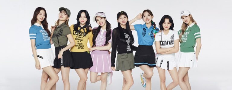 「TWICE」ゴルフウェア「Pearly Gates」モデルに就任 – 映像公開