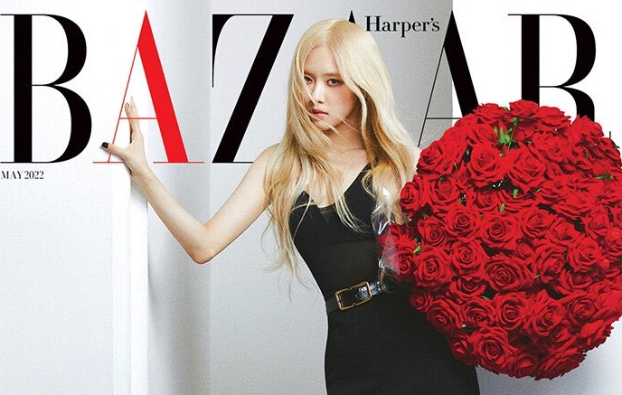 BlackPinkロゼ「Harper’s Bazaar」5月号表紙 – 女神のようなビジュアル披露