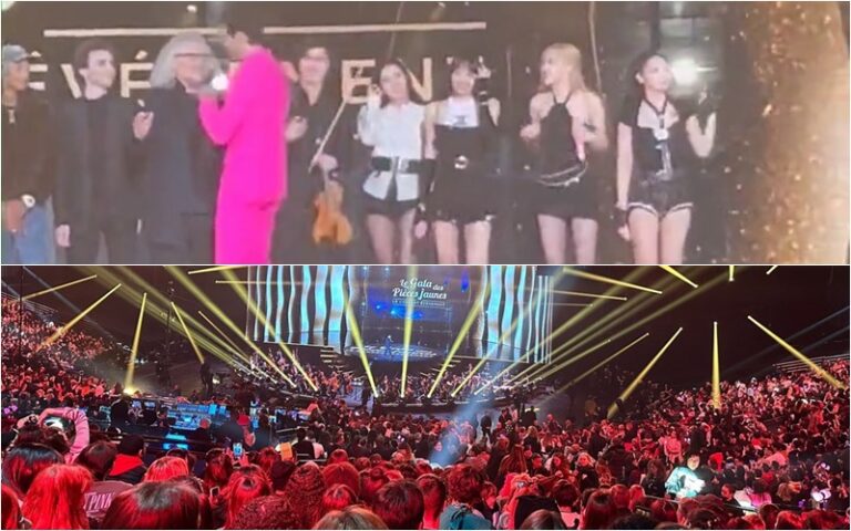 「BlackPink」フランスでチャリティーコンに出演 -「Pink Venom」披露