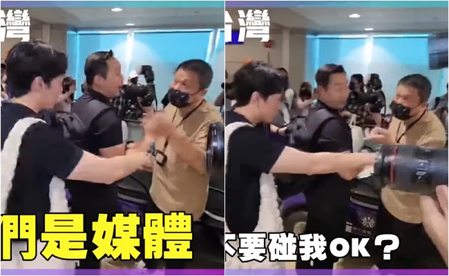 ■「IVE」台湾到着、空港で騒動….「マネージャー vs 現地記者」言い争い「Don’t touch me!」