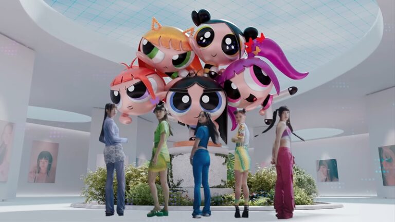 ニュージーンズ、先行曲「New Jeans」MV公開 – パワーパフガールズとコラボ