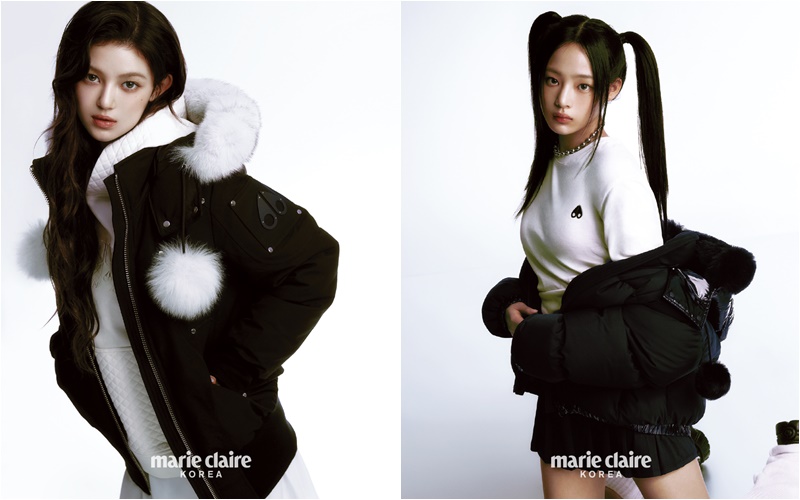 NewJeans x ムースナックルズ -「Marie Claire」写真公開、冬ダウン