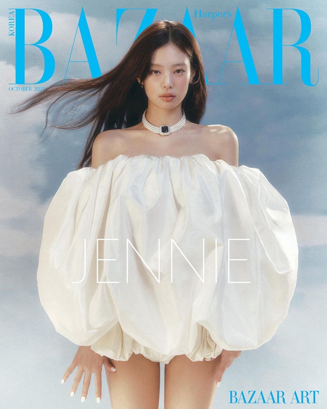 BlackPinkジェニ x ジャックムス -「Harper's Bazaar」10月号カバー 