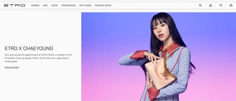 TWICEチェヨン -「エトロ」日本アンバサダーに抜擢！
