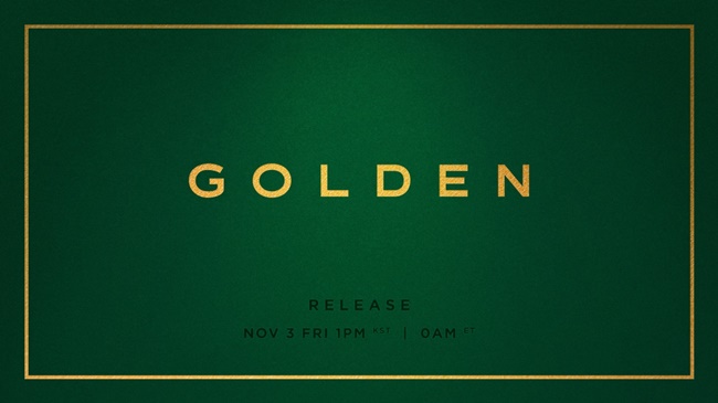 ジョングク、初ソロAL「Golden(ゴールデン)」発売予告！ - デバク