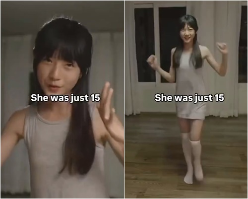 キムセロン、”15歳”映像に反響…..「子供じゃん」「キムスヒョン狂ってる」