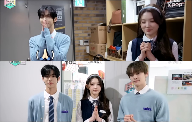 Hearts2Heartsエイナ,ギュビン, ドフン -「ウマチュン」’25MC体制スタート – 初対面映像、気まずい雰囲気に