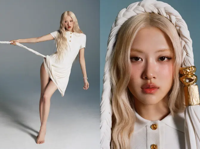 BlackPinkロゼ、雑誌ブロンド姿に「白人コンプ」の声