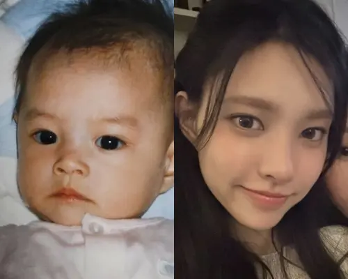ILLITユナ、「赤ちゃん」時代写真をアップ！「そのまま大きくなった」