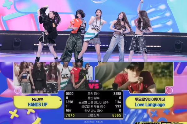 「アンナ歌えない…?」MEOVV、初アンコール生歌披露！海外K-POPファン反応「ナリン上手」「また、歌えない日本人メンバー」
