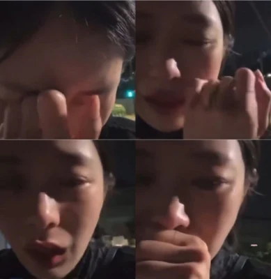 ソンダウン「BTSジミン」交際暴露映像UPは…Armyへのリベンジ行為? 2か月前に涙配信「君のアイドルが、私を愛しているからって攻撃するな」