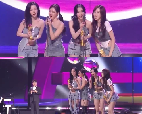aespa、中国授賞式「TIMA」で3冠！国際Group Of The Yearなど