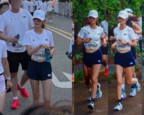 “活休”NewJeansダニエル、「マラソン」大会に参加！8km完走