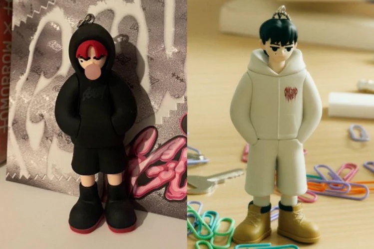 ENHYPEN 韓国 ポップアップ ソンフン フィギュア Enhypenソンフン「パクリ疑惑」制作グッズ、「TXTヨンジュン