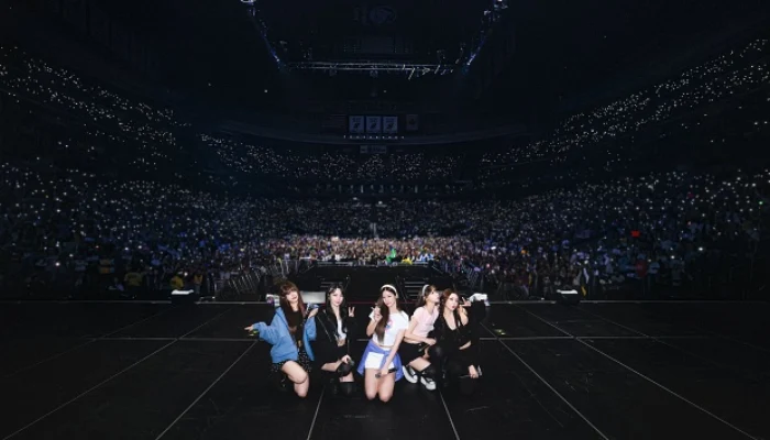 Le Sserafim、ワルツ”完売”米公演で「10月カムバ」発表！＋ユンジン、感涙