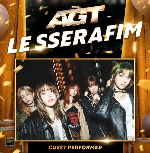 Le Sserafim「America’s Got Talent」出演決定！K-POPグループ、BTS以来2組目