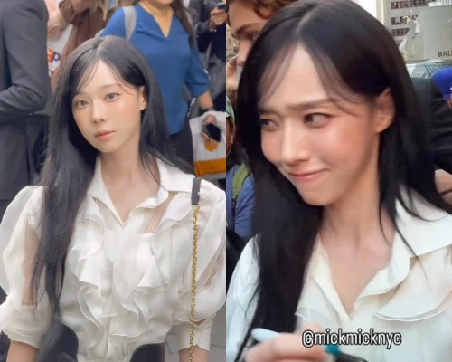 aespaウィンター「ラルフローレン」NYコレクション出席！