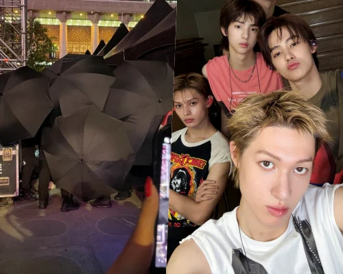 HYBE新人「Cortis」、大量傘で撮影ブロック写真に反響！「誰も知らないから」「スーパースター気取り」