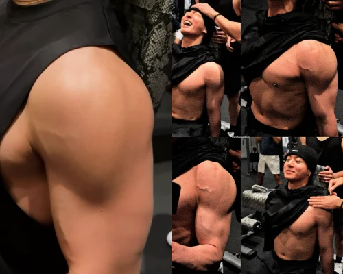 BTSジョングク, テヒョン – 筋肉ムキムキ映像に反響！LAジム・トレーニング映像公開