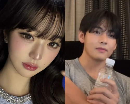 BTSテヒョン x IVEウォニョン、一部で熱愛説！テーブル写真, 理想のタイプ発言, スマホ手放さない