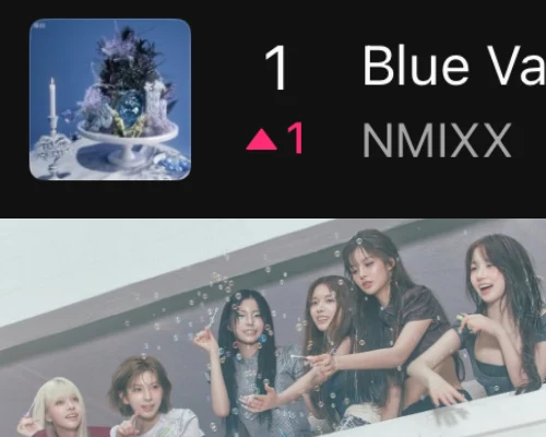 NMIXX、メロンTOP100「1位」に！JYP女性グル初