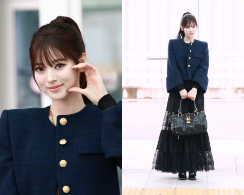 MEOVVアンナ、パリコレへ出国！「Chloe」ショー出席