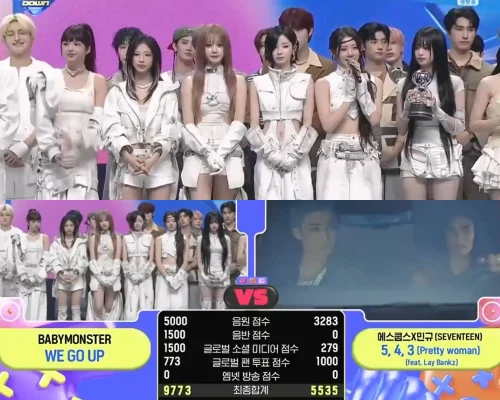 Babymonster、エスクプスxミンギュおさえ音楽番組2冠目！10/16「Mカ」