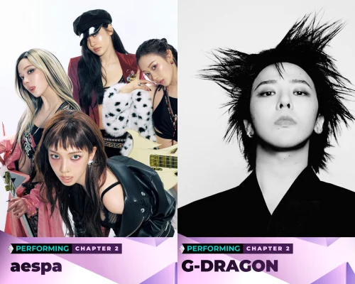 「2025 MAMA」ラインナップ#2：aespa, G-Draon, I-DLE, TXT, Treasure, NCT Wish, IDID JO1, Kyoka