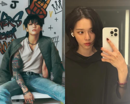 ジョングク x ウィンター、似たブレスレット着用→ 熱愛説、再燃…カップルアイテム?