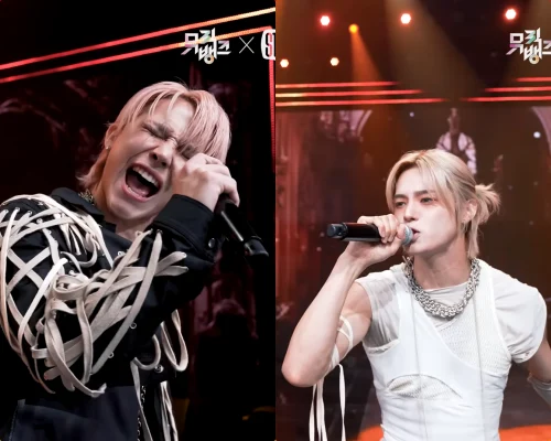 &TEAM、「ミューバン」生歌アンコール不評…「歌下手すぎ」「HYBEらしい」「金髪ハーフアップ歌えない」