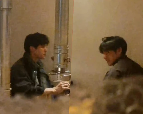 BTSテヒョン x ソン・ガン – 焼肉店で食事姿キャッチ！完全プライベート?