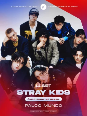 Stray Kids、ブラジル音楽フェス「Rock in Rio」出演決定！K-POP初ヘッドライナー
