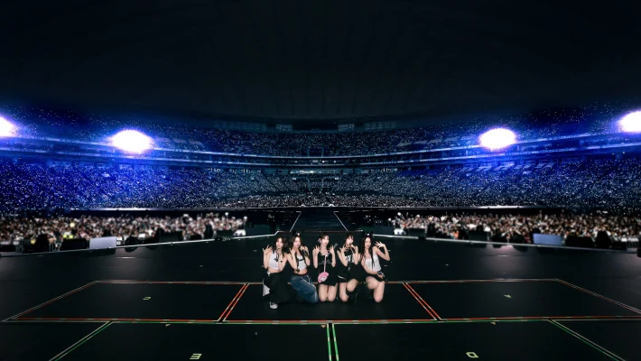 Le Sserafim、初「東京ドーム公演」開催！平日も盛況