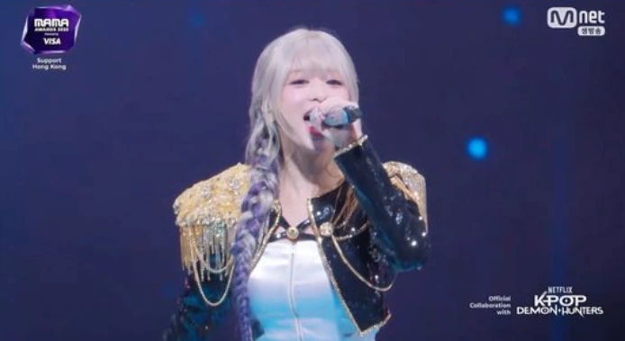 Babymonsterアヒョン、MAMA「Golden」歌唱に賛否…「声キンキンする」「黒板きっかき音」「感情がこもっていない」