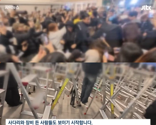 K-POPアイドル出国「混乱ぶり」、JTBCが現場取材「ファン自制すべき」