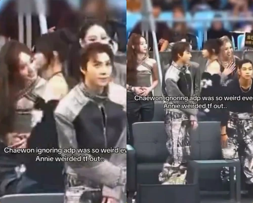 チェウォン、Allday Projectを無視? AAA映像に反響…立ち上がって挨拶に無反応