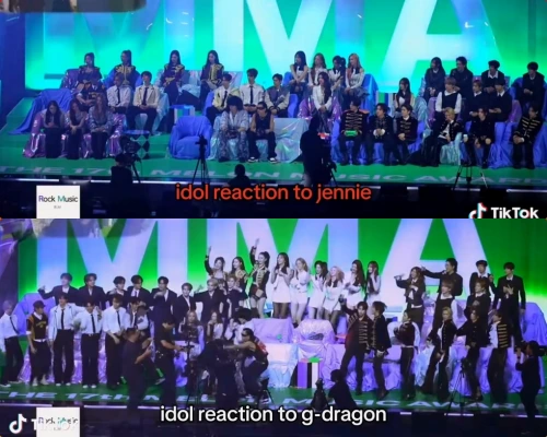 「ジェニの時、テンション低い…」アーティスト席リアクション映像に反響「G-Dragon, EXOにはノリノリ」[2025 MMA]