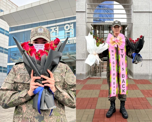 NCTテヨン、今日(12/14)除隊！グループ初の兵役終了者に