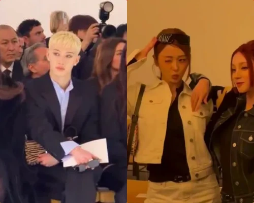 ユンジン(Le Sserafim)、バンチャン(Stray Kids) – 「Fendi」26秋冬ミラノコレ出席