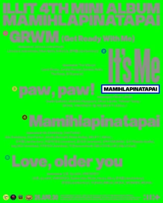 ILLIT、新AL「Mamihla Pinatapai」トラックリスト公開！