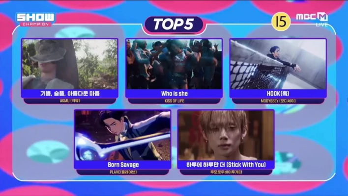 TXT、”再契約後”初新曲「Stick With You」1冠目！26/4/22「ショーチャン」