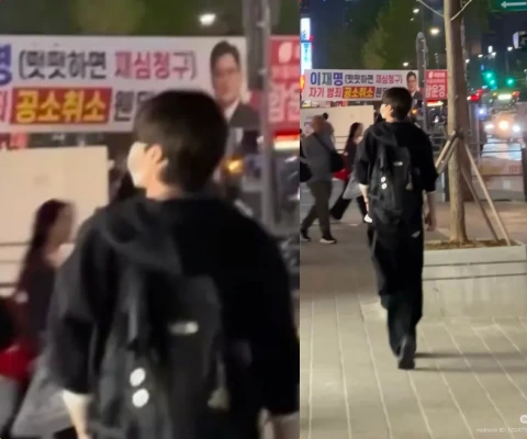 活動中断キムゴヌ、目撃談！ファンにサイン「とても優しかった。ファンの幸せが一番と言っていた」[ALD1]