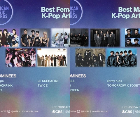 BTS,Stray Kids,aespa,ルセラ,ILLITら – 米授賞式「2026 AMAs」にノミネート