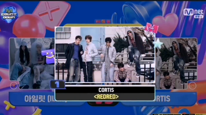 CORTIS、ILLITおさえ「Redred」1冠目！2026/5/7
